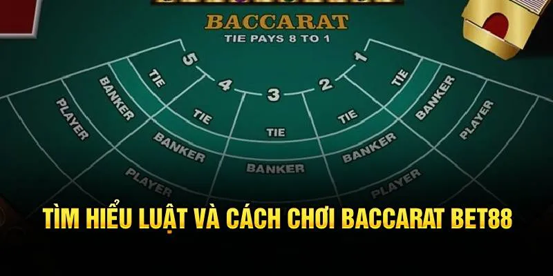 Tìm hiểu luật Baccarat Bet88
